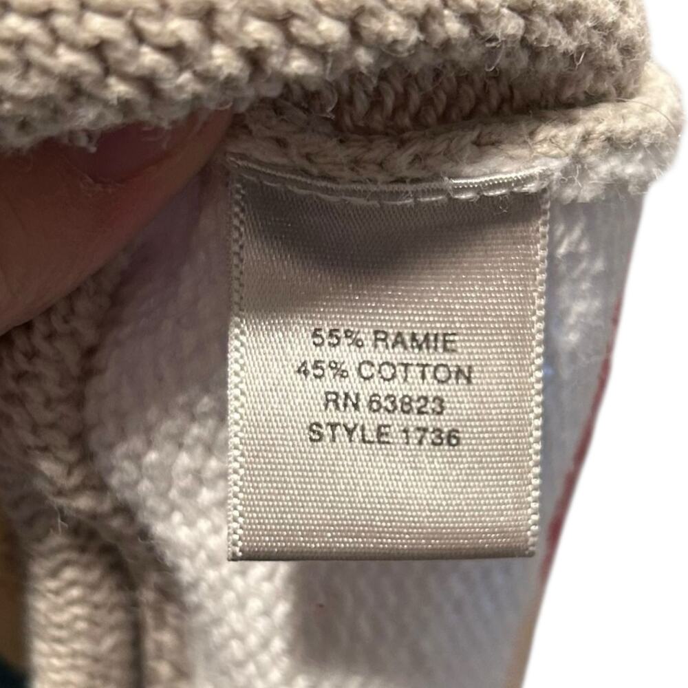 Patchwork Checked Knit Short Sleeve Cardigan Wome… - image 11